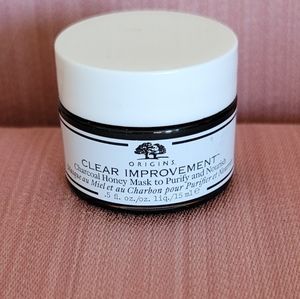 Origins Clear Improvements Honey Charcoal Mask To Purify & Nourish. New.